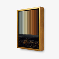 Iraq - 3D framed canvas view - Gradienta