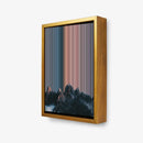 Italy Mountains - 3D framed canvas view - Gradienta