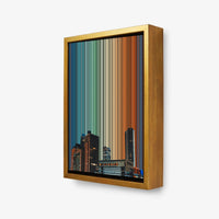 Jakarta, Jakarta, Indonesia - 3D framed canvas view - Gradienta