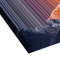 Mtskheta-Mtianeti, Georgia - 3D perspective view showing canvas depth and texture - Gradienta