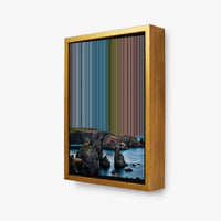 NL, Canada - 3D framed canvas view - Gradienta