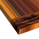 Stunning Sunset Over Ocean Waves at Beach - 3D perspective view showing canvas depth and texture - Gradienta