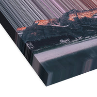 Veneto, Italy - 3D perspective view showing canvas depth and texture - Gradienta