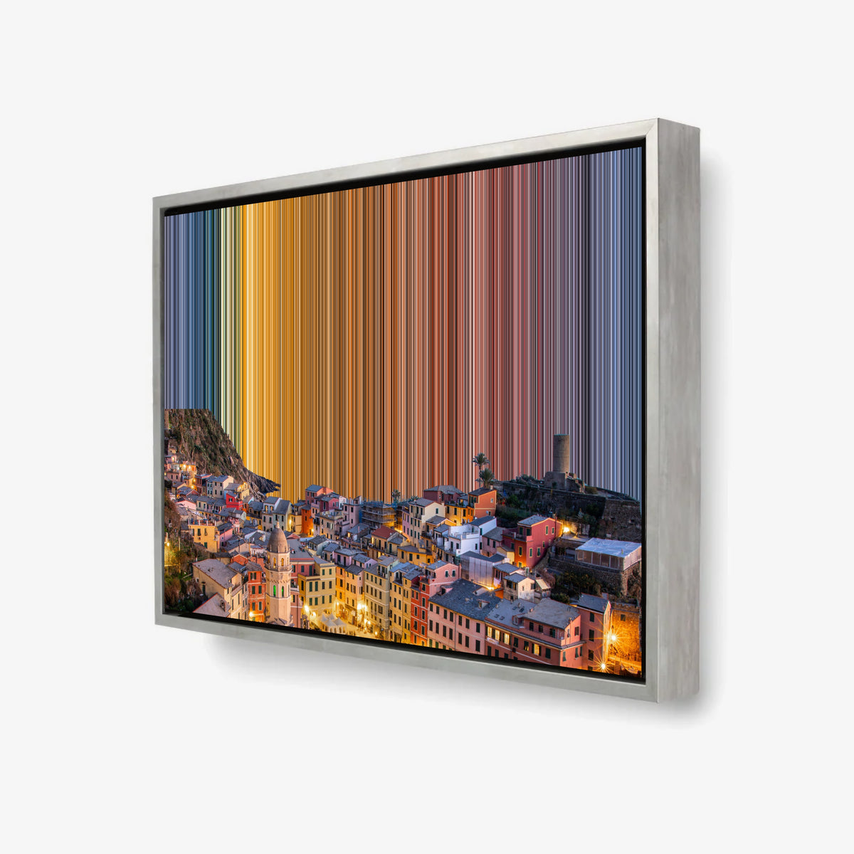 Vernazza Harbour - Luminous Echoes No. 012