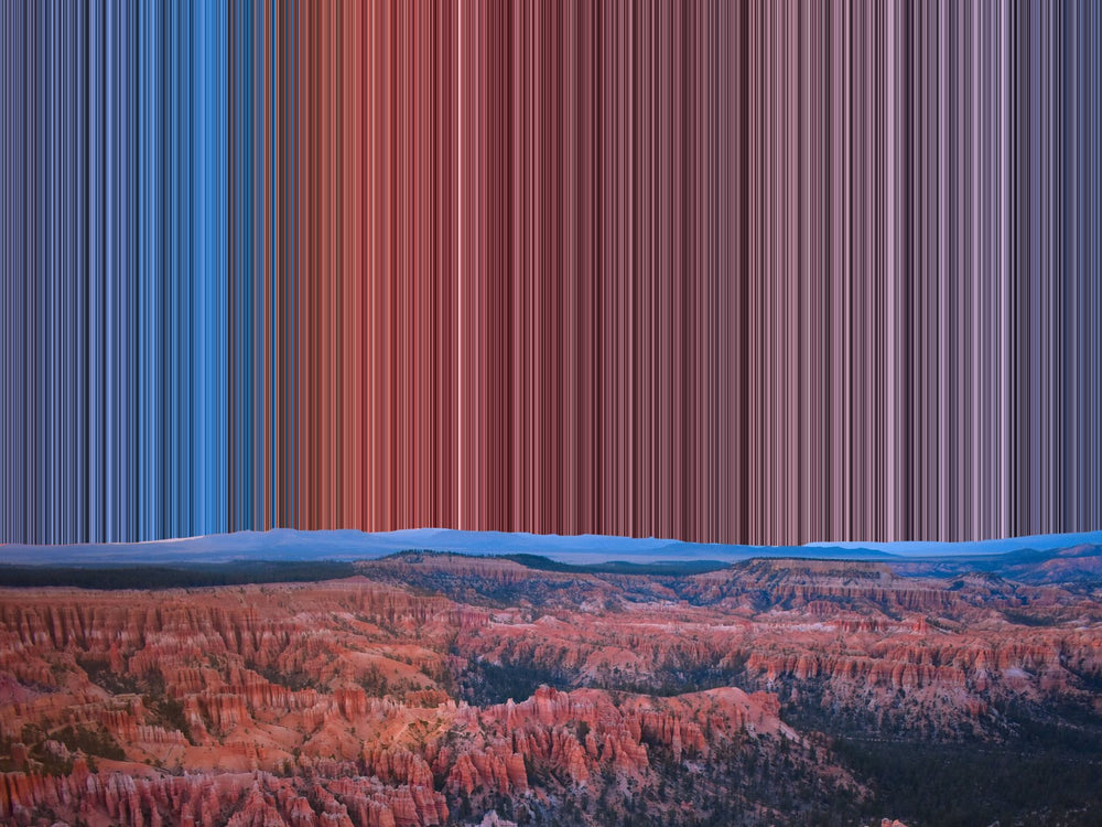 Bryce Canyon vist i den valgte størrelse