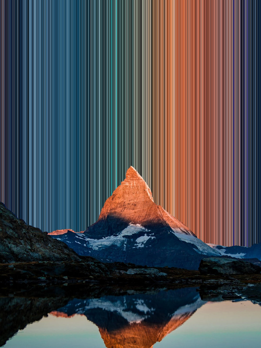 Matterhorn in der gewählten Größe