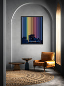 Twilight Metropolis - Lifestyle staging in a styled room - Gradienta