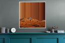 Licancabur Volcano, Chile - Lifestyle staging in modern interior - Gradienta