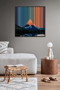 Matterhorn, Schweiz – Wohnbeispiel in einem modernen Interieur