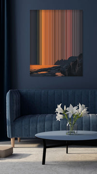 Horizon's Silence - Lifestyle staging in a styled room - Gradienta