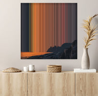 Horizon's Silence - Lifestyle staging in a styled room - Gradienta