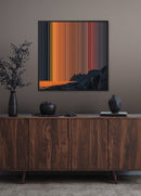 Horizon's Silence - Lifestyle staging in a styled room - Gradienta